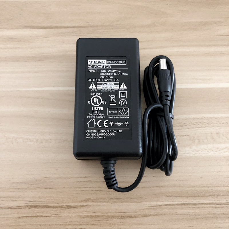 NEW TEAC 6V 3A PS-M0630-B ac adapter power supply